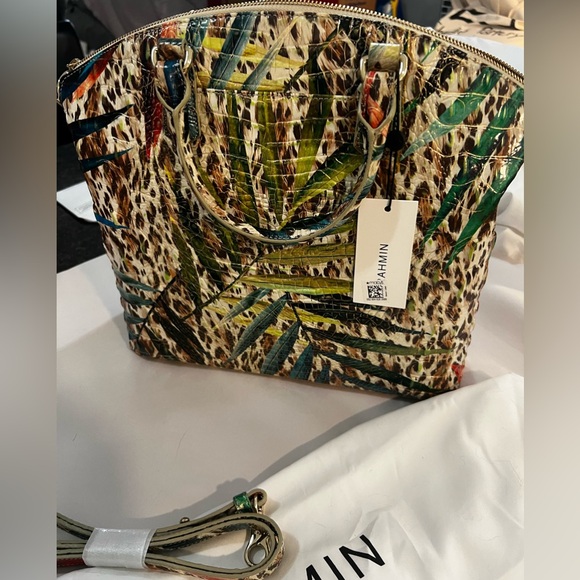 Brahmin Large Duxbury Botanica Satchel - Picture 2 of 5